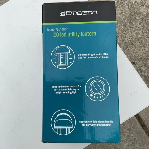 “New” (Set of 2) Emerson Indoor/Outdoor 20-LED Utility Lanterns (In Boxes) - Picture 4 of 5